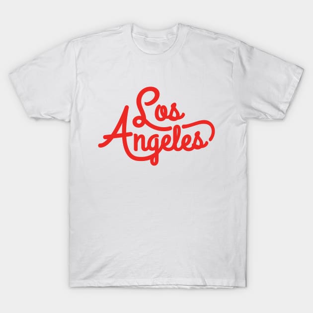 Los Angeles T-Shirt by luckybengal